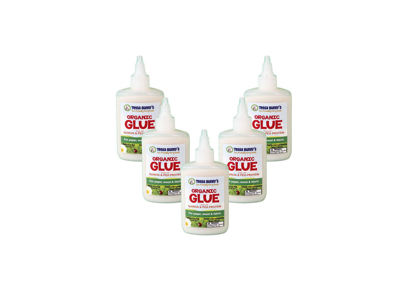 5-Pack Organic School Glue 3oz