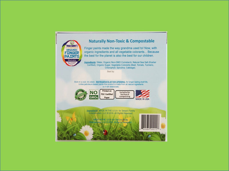 Organic Finger Paints