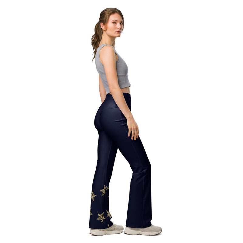 Happy Stars Flared Leggings