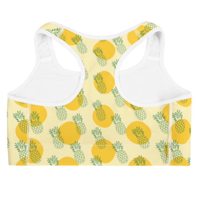 Happy Fast Pinapple Sports bra
