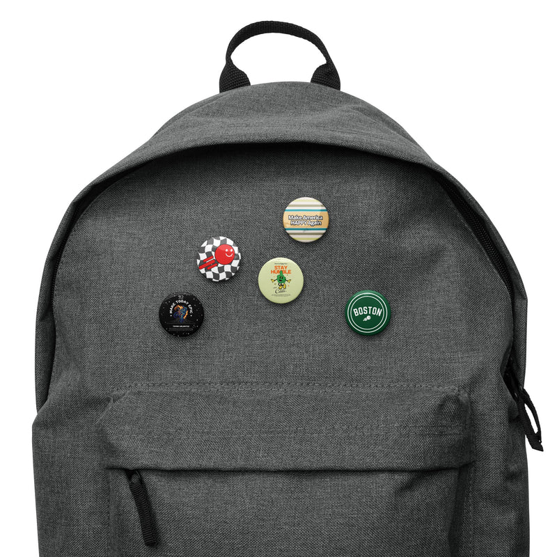 Set of Xlr8happy pin buttons