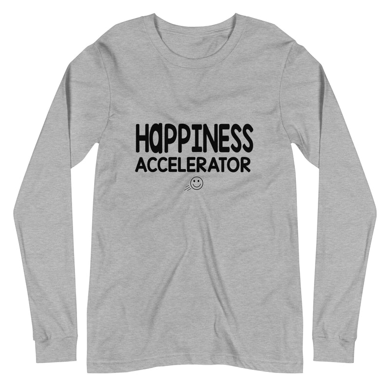 Happiness Accelerator Long Sleeve Gray