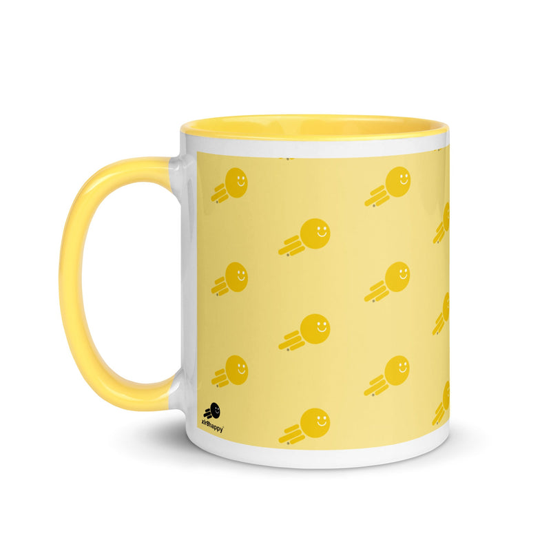 Yellow Happy Fast Mug